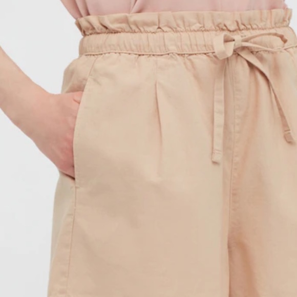 Uniqlo Linen Cotton Relaxed Shorts NWT - Picture 3 of 9